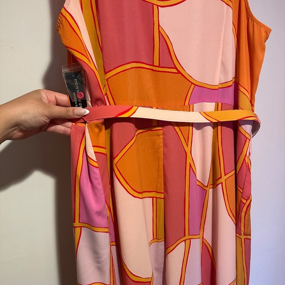 NWT Donna Morgan Sleeveless Button Down Maxi Dress - Picture 13 of 16